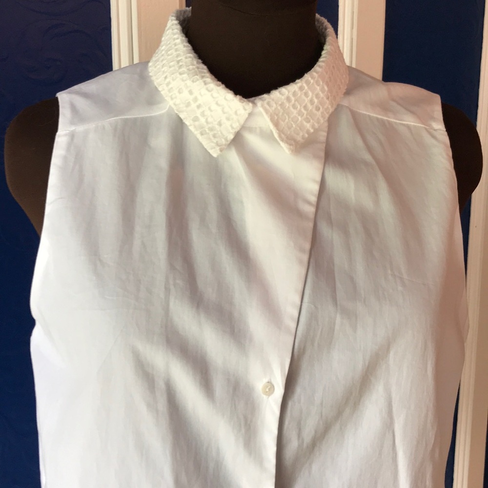 ZARA trafaluc . Button shirt blouse top tunic